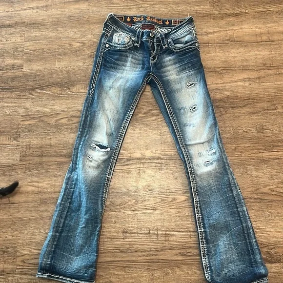 Rock revival sundee jeans size 24 boot cut. - Picture 3 of 4
